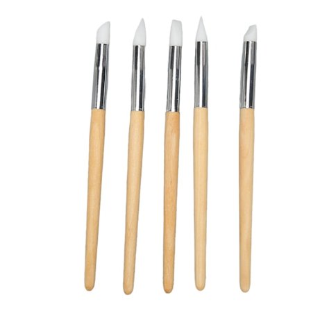 5 stk. urbevægelsesrensningspen urskive-renser støvfjerner bærbar enkelt hoved reparationsværktøj