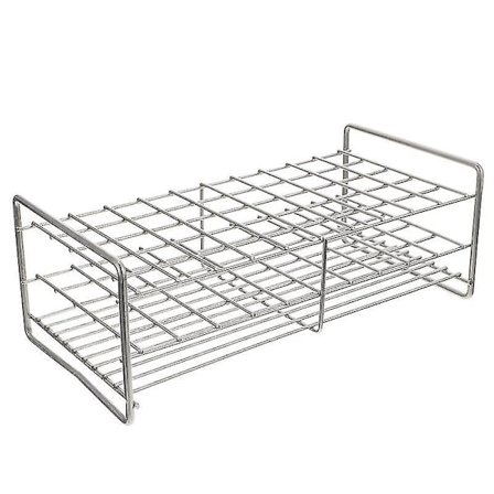 1 stk Reagensglasstativ Robust Holder Praktisk Laboratorieforsyning