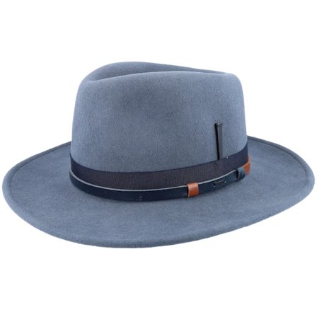 Bailey - Grau fedora Hut - Falcon Avion Fedora @ Hatstore