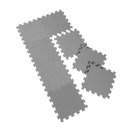 Casall Sports Prod Golvskydd Pusselmattor Grå