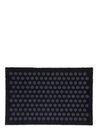 Floormat Polyamide, 60X40 Cm, Dot Design Black Tica Copenhagen