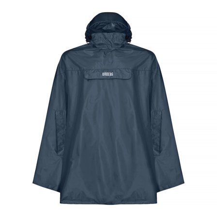 Urberg Stranda Poncho Unisex Unisex rain jackets Blue XXL