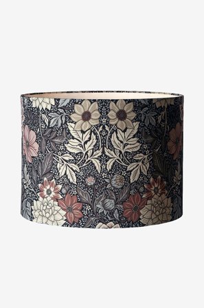 PR Home - Lampeskærm Sara Printed 35cm - Brun - Lampeskærme - Fra Homeroom