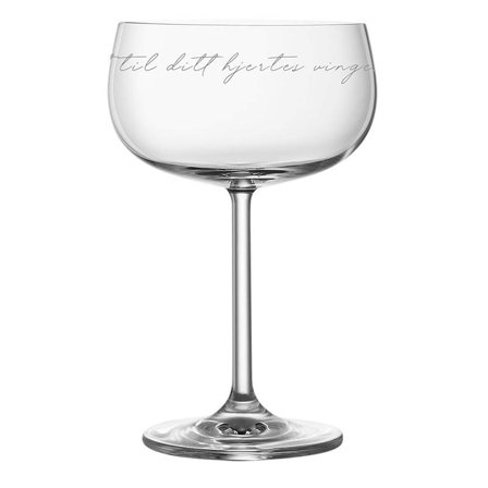 Lykketegning Champagneglass Lytt 35cl