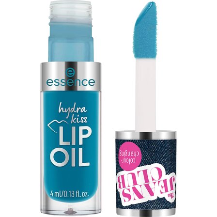 Essence the JEANS CLUB colour-changing hydra kiss lip oil 107 Blue Is The New Pink!, Makeup, Læber, Lipgloss