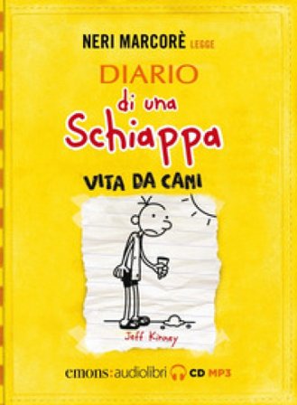 Diario di una schiappa. Vita da cani letto da Neri Marcorè. Audiolibro. CD Audio formato MP3 Jeff Kinney