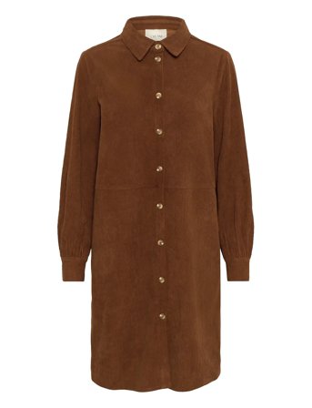 Crkanna Dress Brown Cream