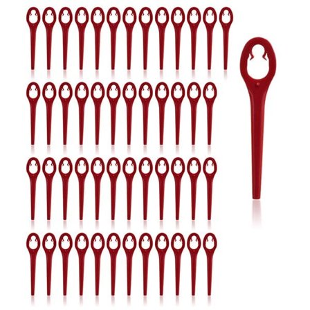 Trimmeknive i plast 90 mm - 50 stk