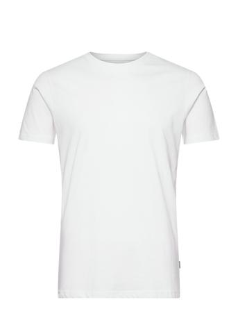 6194761, T-Shirt - Rock Ss Organic T-shirts Short-sleeved Hvit Solid