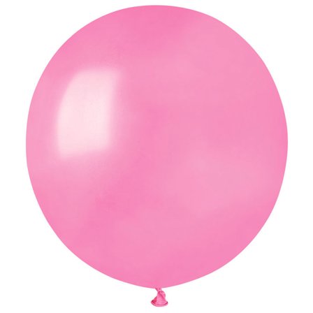 Isot Pyöreät Vaaleanpunaiset Ilmapallot
