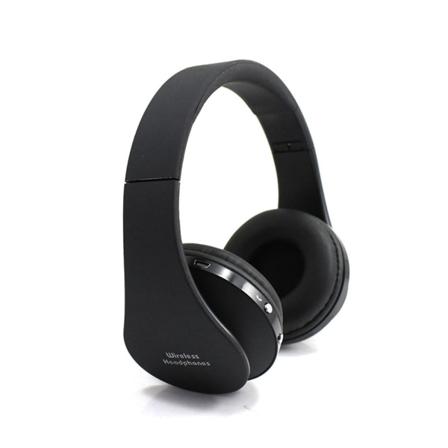 Kraftfulla Bluetooth Stereoheadset - Svart Ihopfällbar