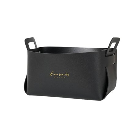 Stationär förvaringsbox Diverse Nyckel Kosmetisk tallrik SVART