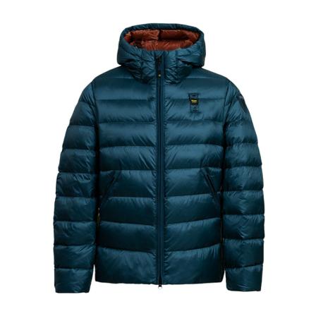 Blauer, Down jacket Blauw, Heren, Maat:M