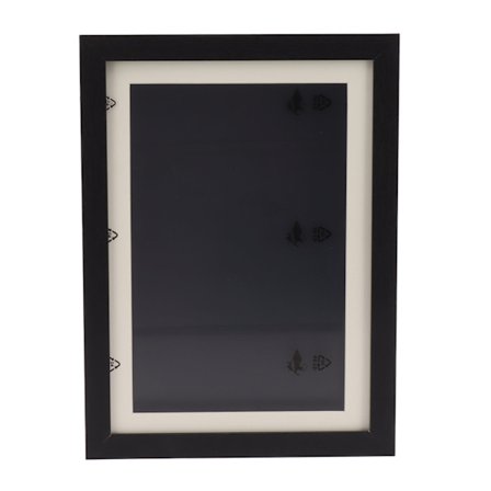 Magnetisk kunstramme til børn, kan rumme 50 billeder, udskiftelig udstilling til kunsthåndværk og skolearbejde, sort