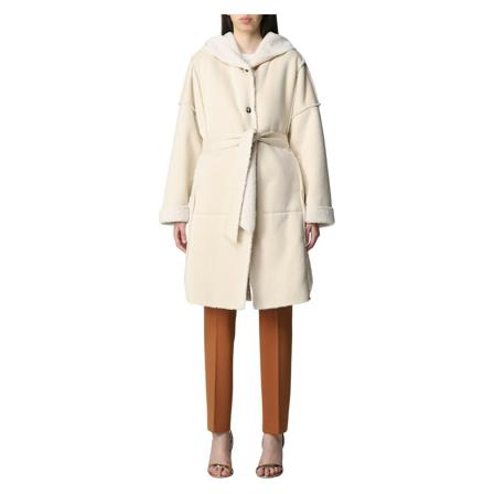 Liu Jo, Belted Coats Beige, Dames, Maat:S