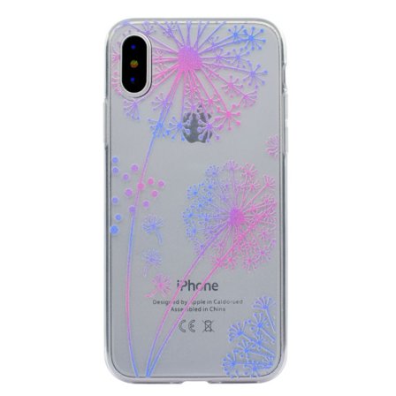 iPhone X TPU Skal - Dandelion