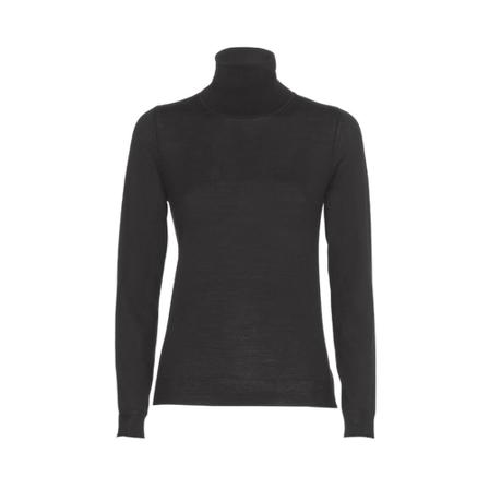 Max Mara Turtlenecks Sort, Dame Rullekraver