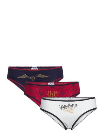 Box Of 3 Briefs Night & Underwear Underwear Panties Tummansiniset Harry Potter