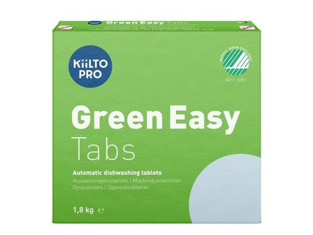 KIILTO PRO Maskindisk Green Easy Tabs 100/fp - Lyreco - Städ och hygien - Diskrengöring - Maskindiskmedel