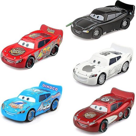 Bilar 1 Lightning Mcqueen Metall Die-cast Fordon 5 Mcqueen Kollektioner I, 5-pack