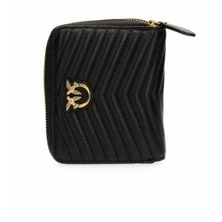 Pinko Wallets & Cardholders Sort, Dame Punge og Kortholder, Størrelse: ONE Size