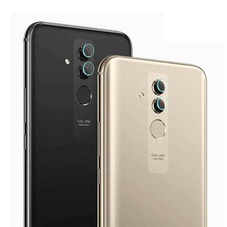 2-Pack Huawei Mate 10 Pro Skydd för Kamera Linsskydd Kameralins