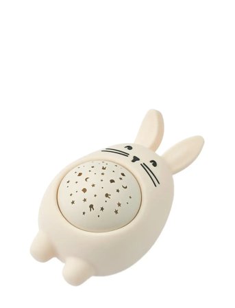 Liewood Manuel Rabbit Sound And Projector Lamp - Beige - ONE SIZE