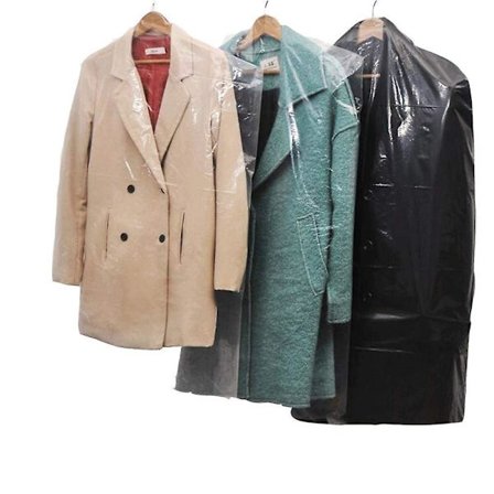 20 st kläddammskydd garderob hängande klädskydd transparent dammskyddspåse