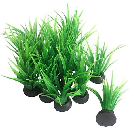 20 stk. 9 cm Høje Små Akvarie Plastik Kunstige Planter til Guldfisk