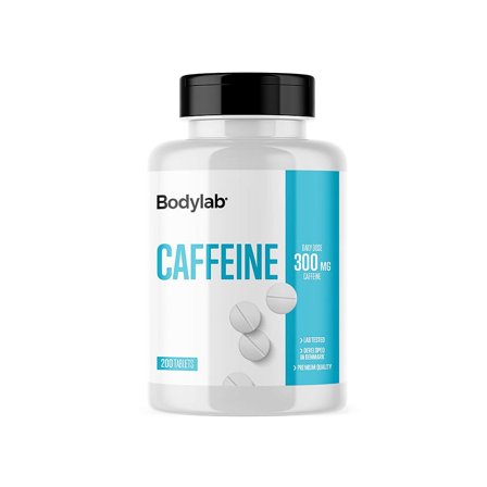 Bodylab Caffeine 200 tabl., Helse & Madvarer, Kosttilskud, Øvrige Kosttilskud