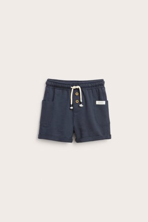 Newbie | Shorts i slubtrikå Mörkblå 68 | Baby