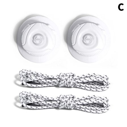 1Par Sneaker ShoeLisser Elastisk No Tie Skolisser Stretching Lo