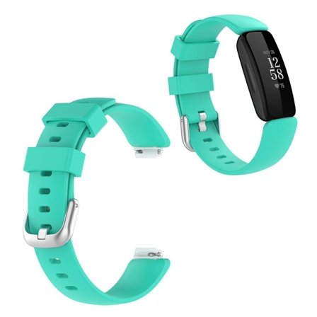Fitbit Inspire 2 simple watch band - Cyan / Size: S