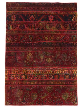 Alfombra Patchwork 170X245 (Lana, Turquía)