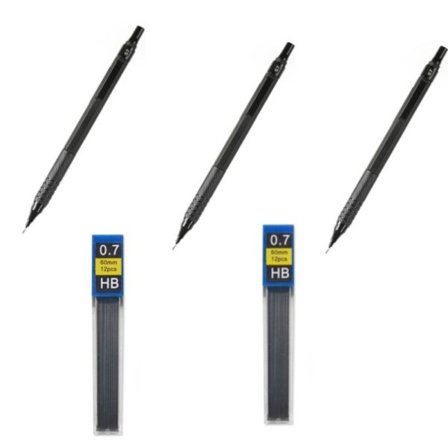 12 STK Mekaniske blyanter Blyantsæt Tegneblyant