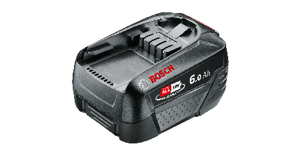 Bosch DIY PBA 18V 6.0Ah W-C Batteri 6,0 Ah, Maskintilbehør & forbruk