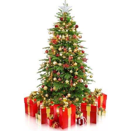 Metallinen kimalteleva joulukuusen latvatähti, ontto lankatähti joulukuusen koristeeksi