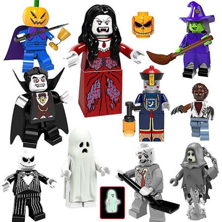 Halloween Byggeklodser Minifigur
