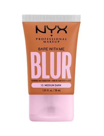 NYX Professional Makeup Nyx Professional Make Up Bare With Me Blur Tint Foundation 12 Medium Dark - 30 ml