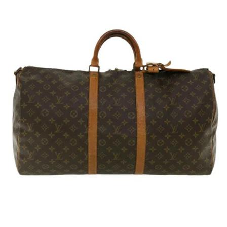 Louis Vuitton Vintage, Pre-owned Canvas travel-bags Bruin, Dames, Maat:ONE Size