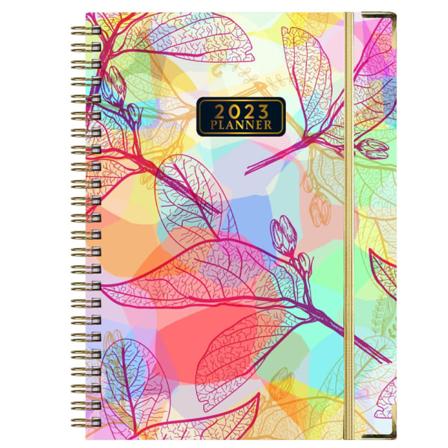 2023 Suunnittelija Viikoittaiset ja Kuukausittaiset Agendat vuodelle 2023, 12 Kuukautta