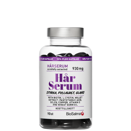 BioSalma HårSerum 90 kapslar