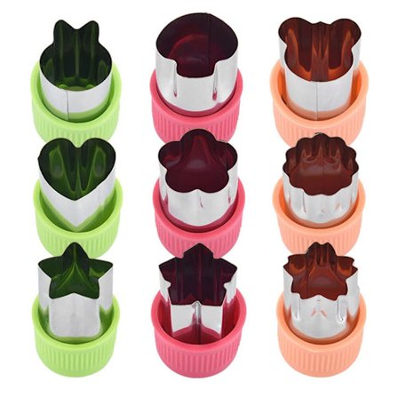 Rustfrit stål ris grøntsag frugt kiks udskæringsform