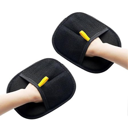 2-i-1 Dyrehårfjerningshansker Lette Multifunksjonelle Pelsfangere for Kjæledyr 2 stk