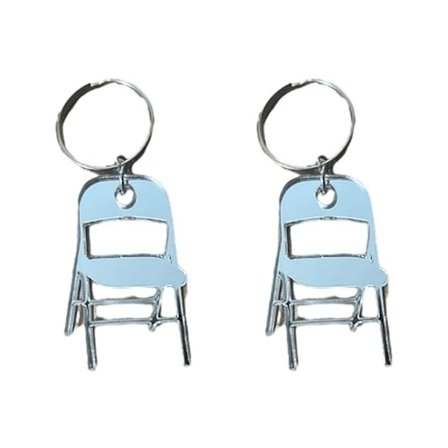 1Par Folding Chair Nyckelring Alabama Brawl Chair Nyckelring BLÅ