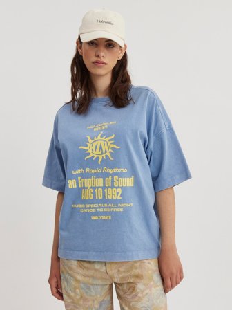 Holzweiler W. Wings Festival Tee - Light Blue - Women's - S