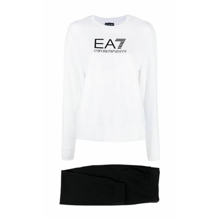 Emporio Armani Ea7, Training Sets Zwart, Dames, Maat:S