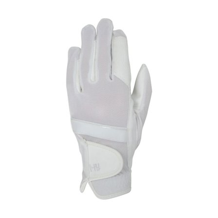 Hy5 Adults Pro Performance Riding Gloves XS White