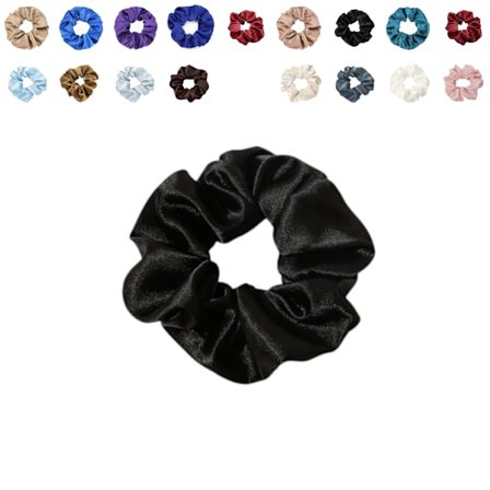 Hiuslenkki - Scrunchie - Satiini - 9cm - Useita värivaihtoehtoja