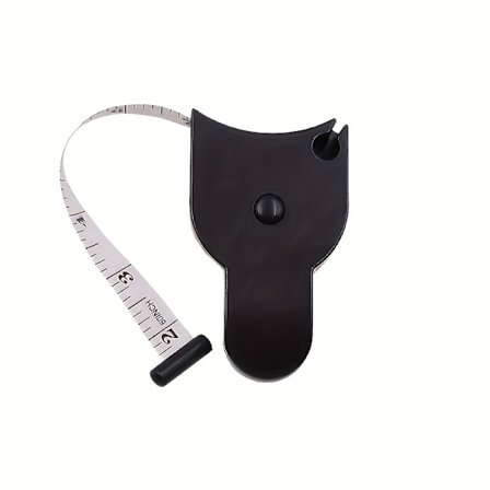 THCBME Portabelt Mjukt Måttband Lämpligt för Kroppen - Flexibelt Fitnessband för Midja, Arm